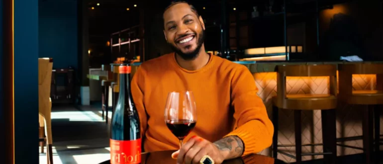 Carmelo Anthony lanserar VII(N) Châteauneuf-du-Pape med Stéphane Usseglio